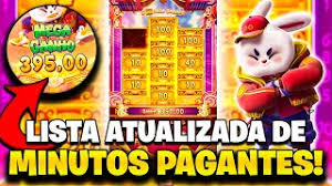 horário pagante fortune rabbit